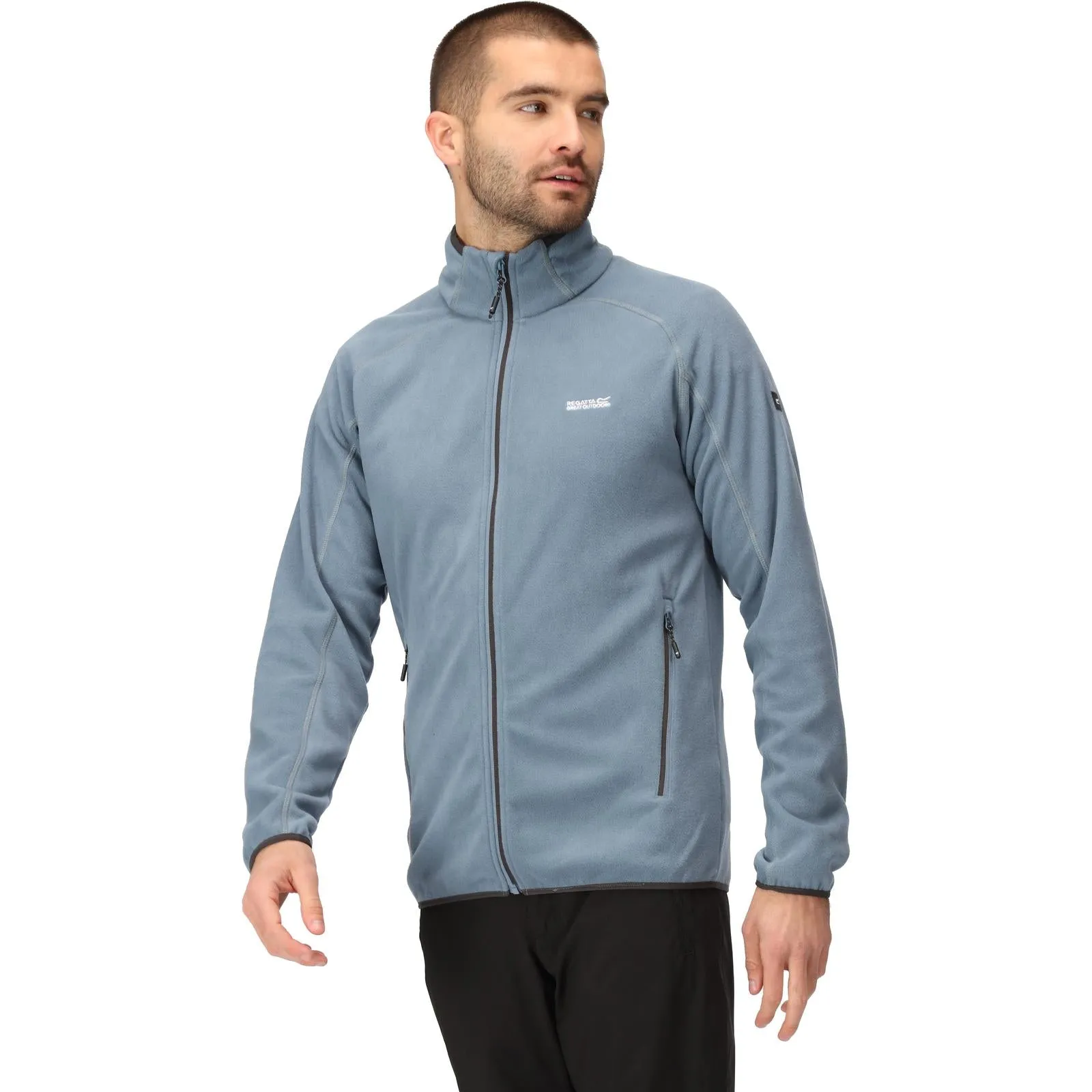 Regatta Mens Hadfield Full Zip Fleece Jacket