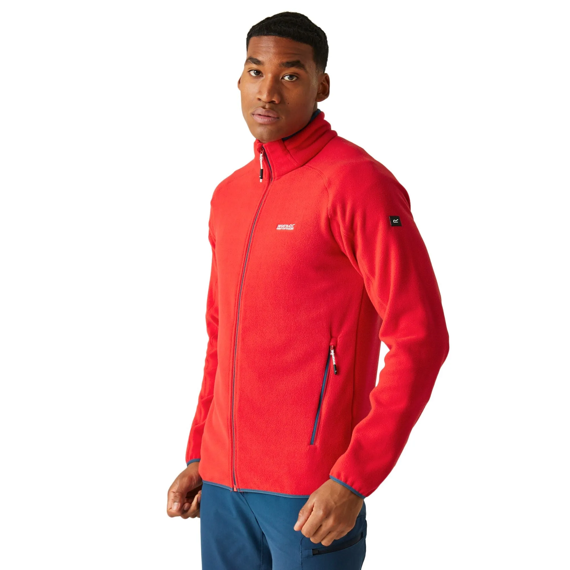 Regatta Mens Hadfield Full Zip Fleece Jacket