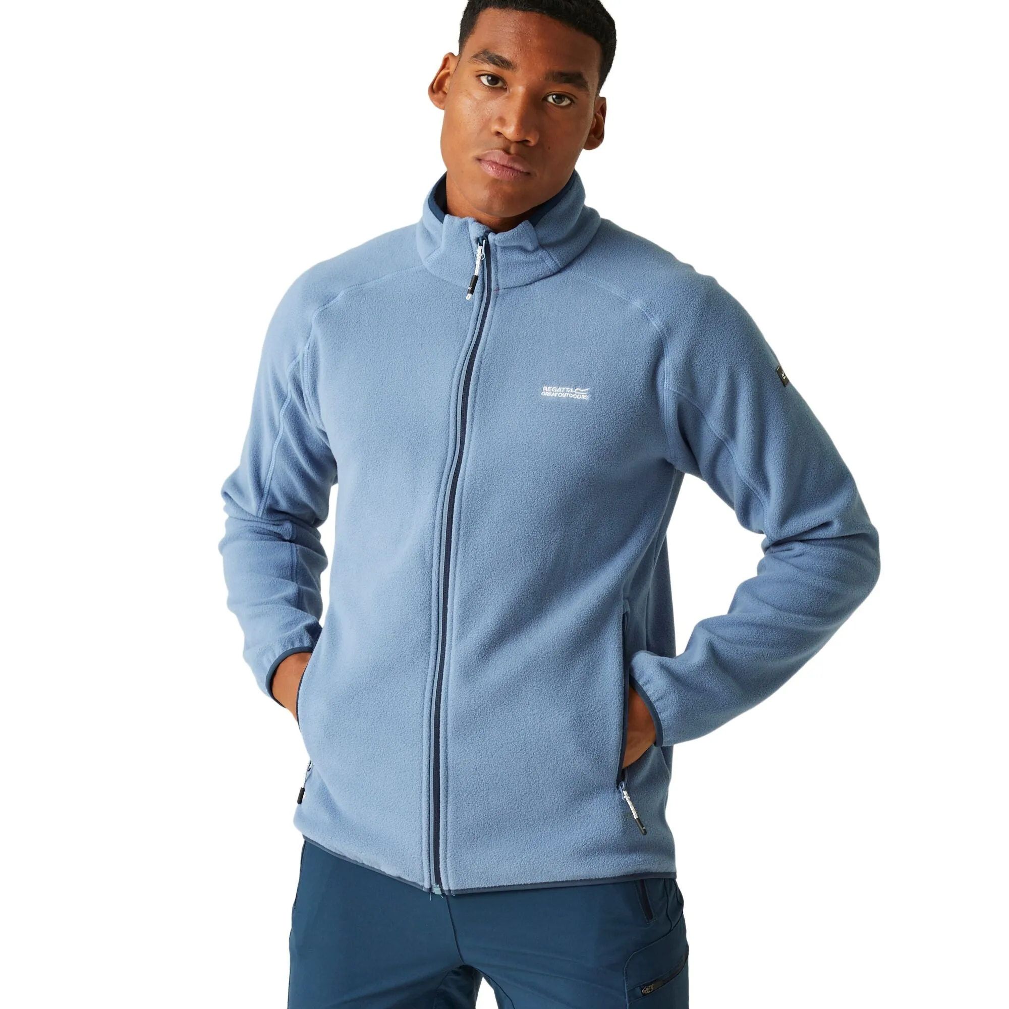 Regatta Mens Hadfield Full Zip Fleece Jacket