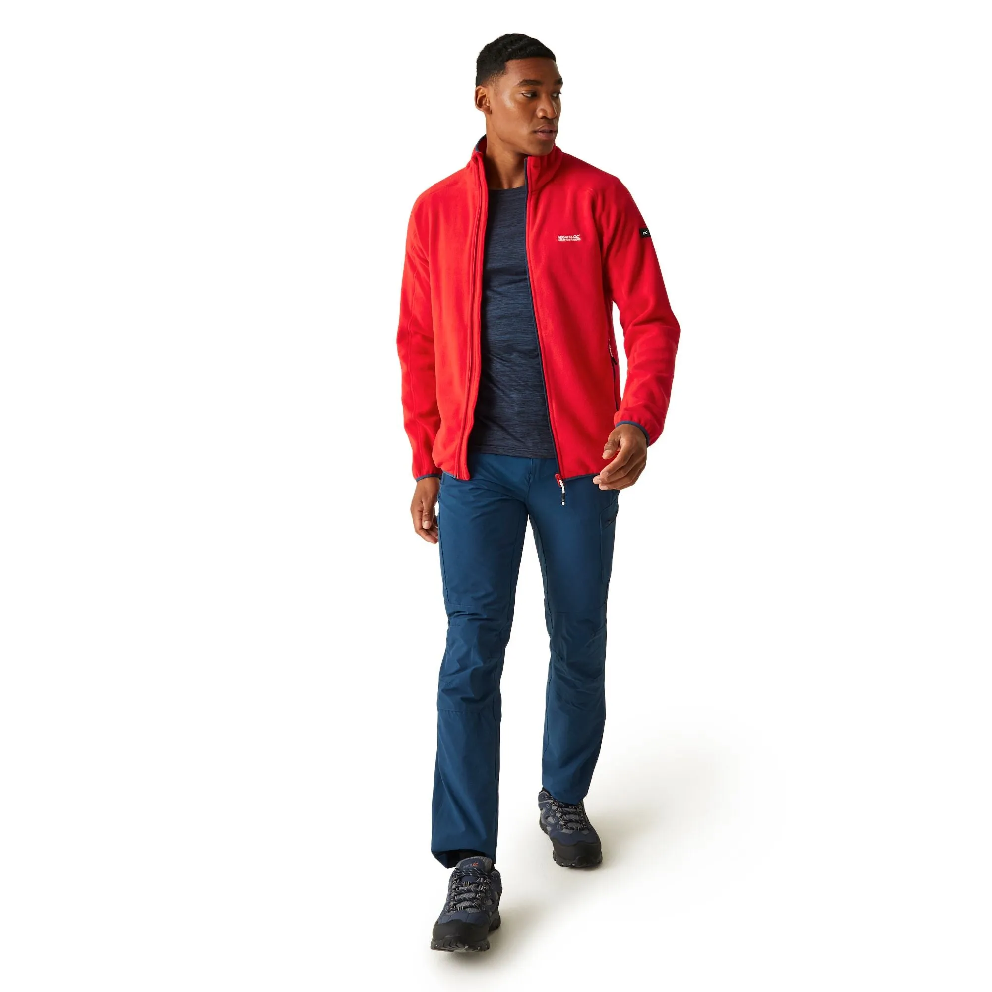 Regatta Mens Hadfield Full Zip Fleece Jacket