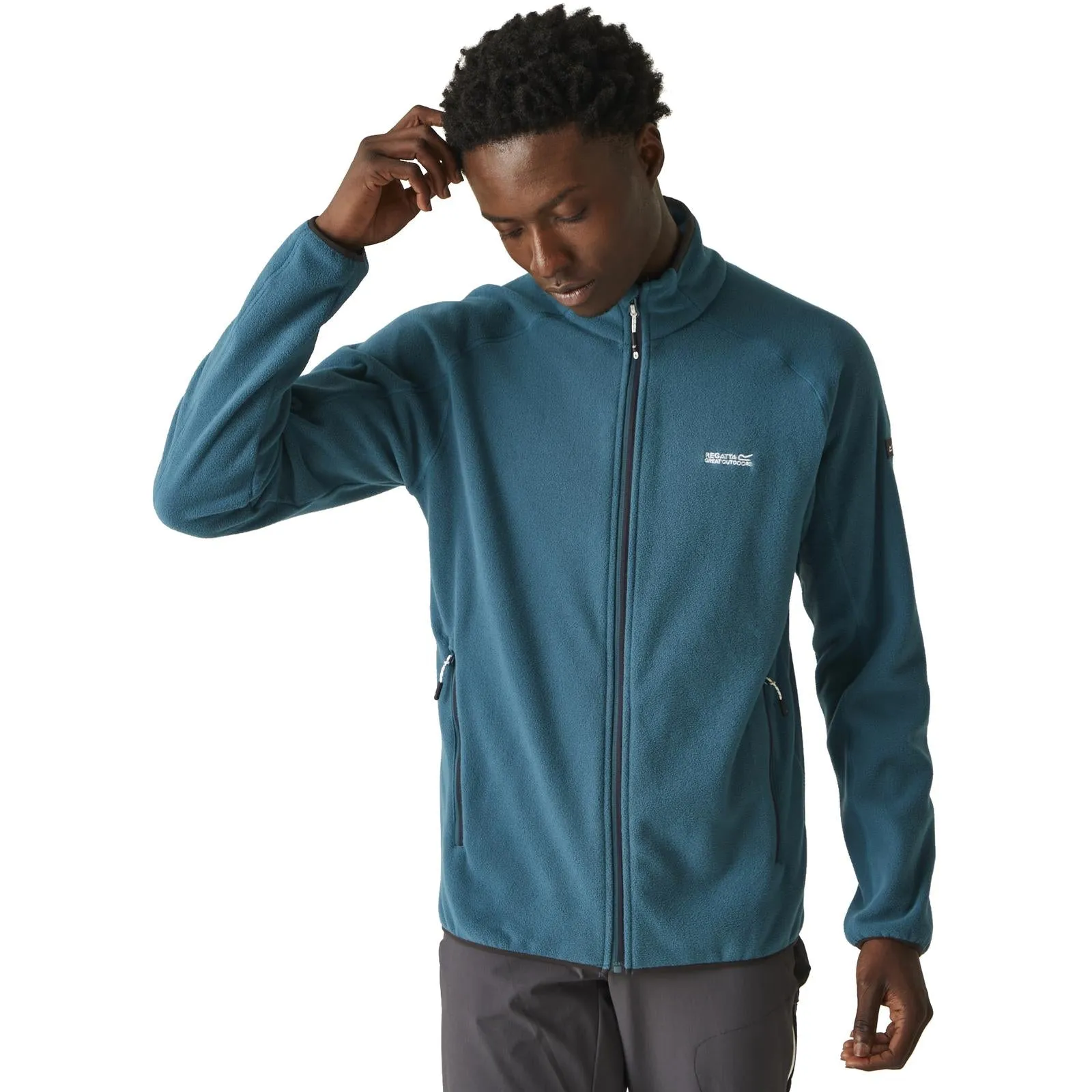 Regatta Mens Hadfield Full Zip Fleece Jacket