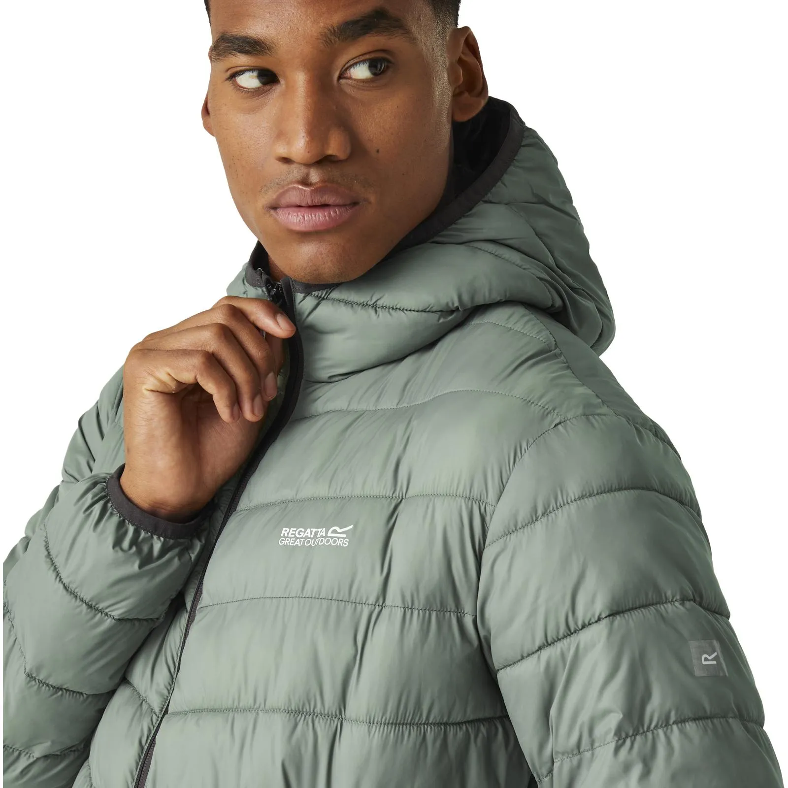 Regatta Mens Hooded Hillpack II Packaway Jacket