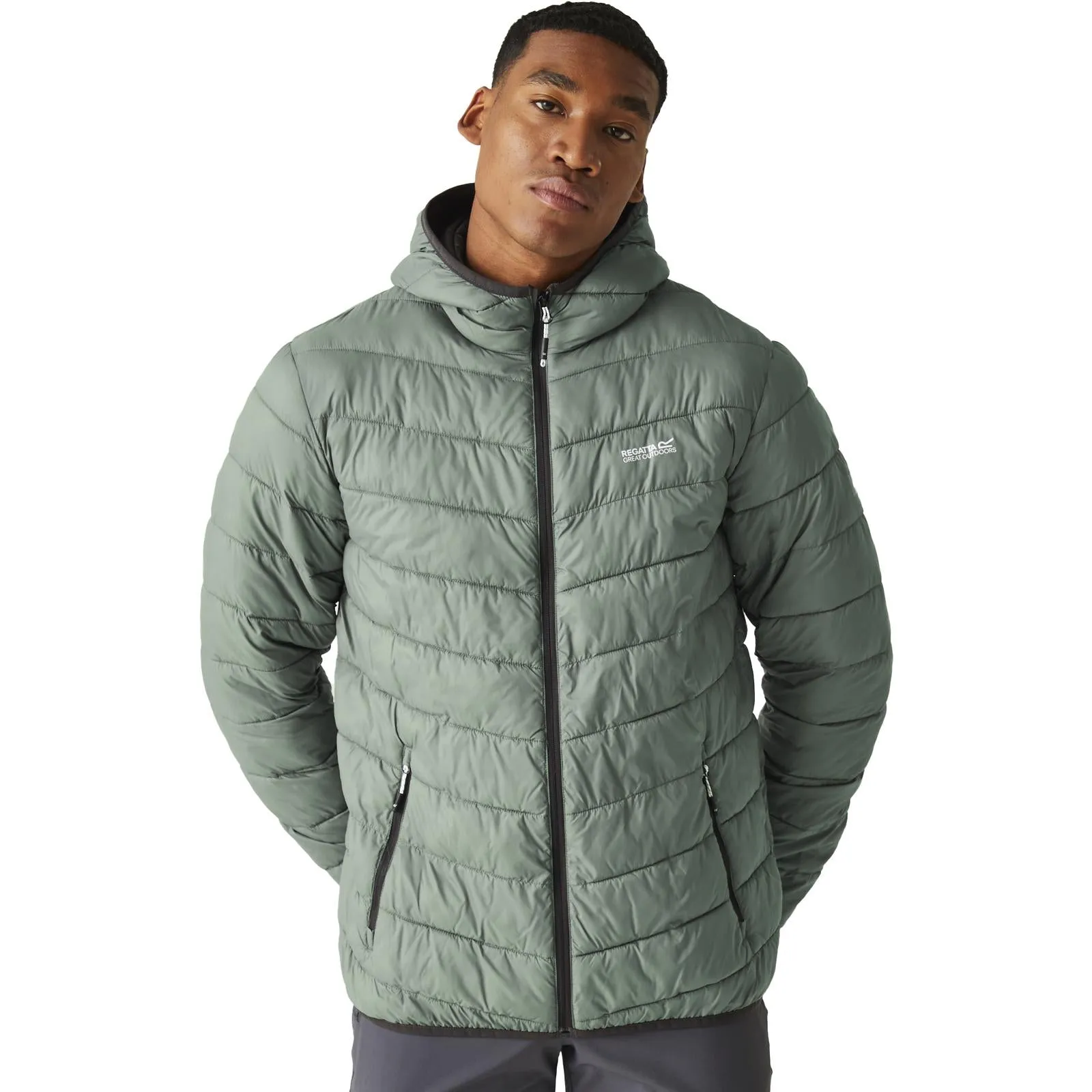 Regatta Mens Hooded Hillpack II Packaway Jacket