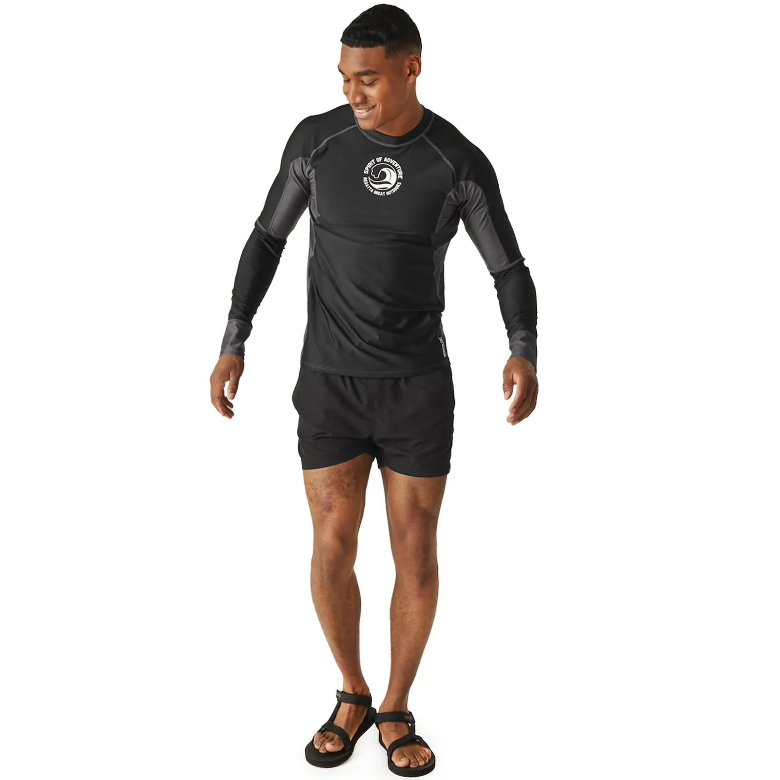 Regatta Mens Long Sleeve Rash Vest