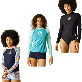 Regatta Womens Long Sleeve Surfing Rash Vest