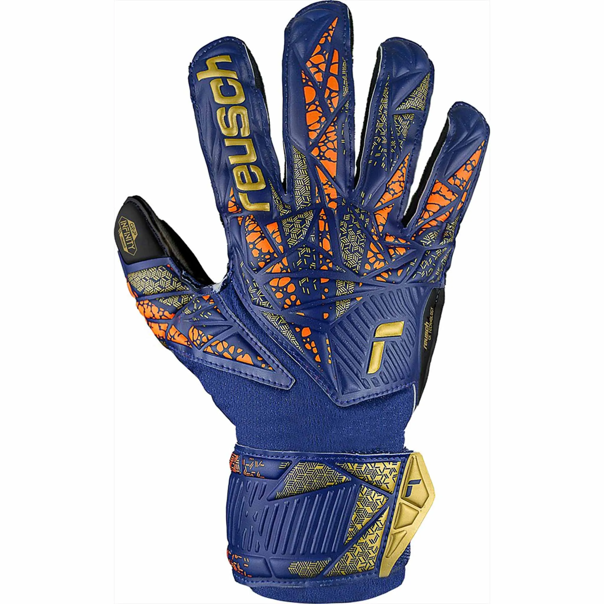 Reusch Attrakt Freegel Infinity Finger Support Junior gants de gardien de soccer