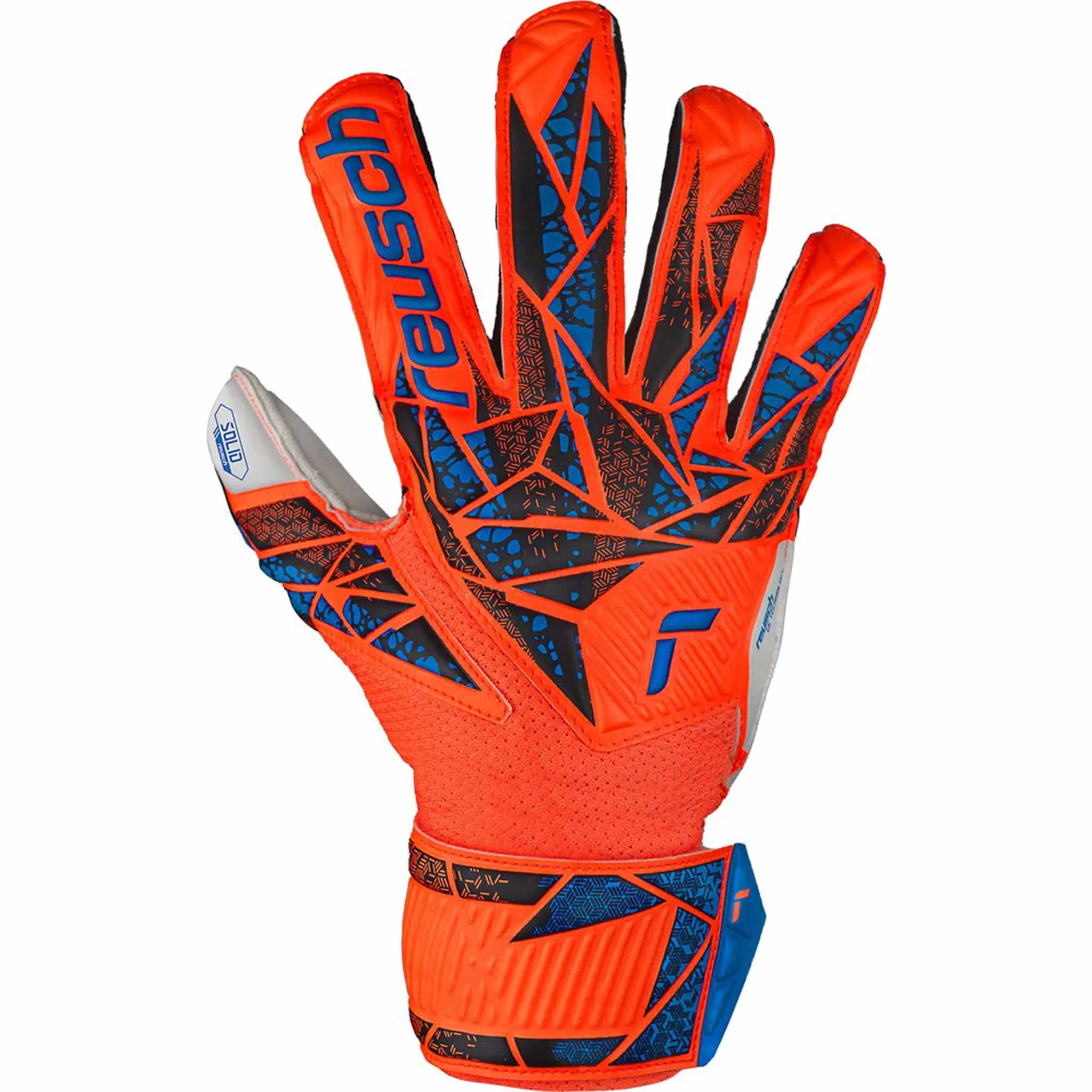 Reusch Attrakt Solid Finger Support junior gants de gardien de soccer