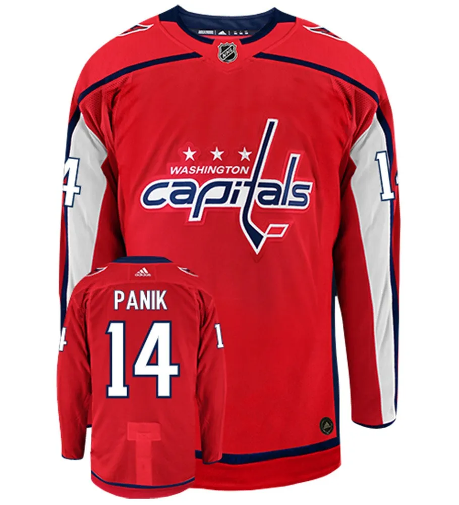 Richard Panik Washington Capitals Adidas Authentic Home NHL Hockey Jersey     