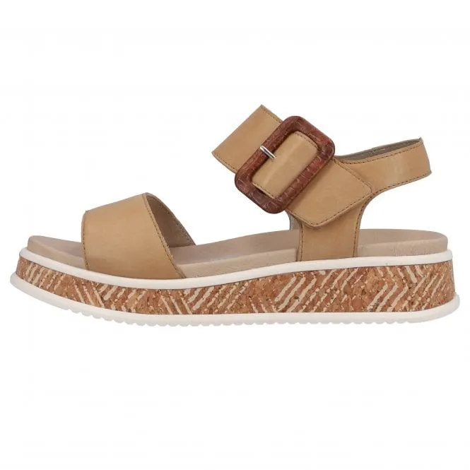 Rieker  Womens W0800-60 Lugano Pebble Sandals