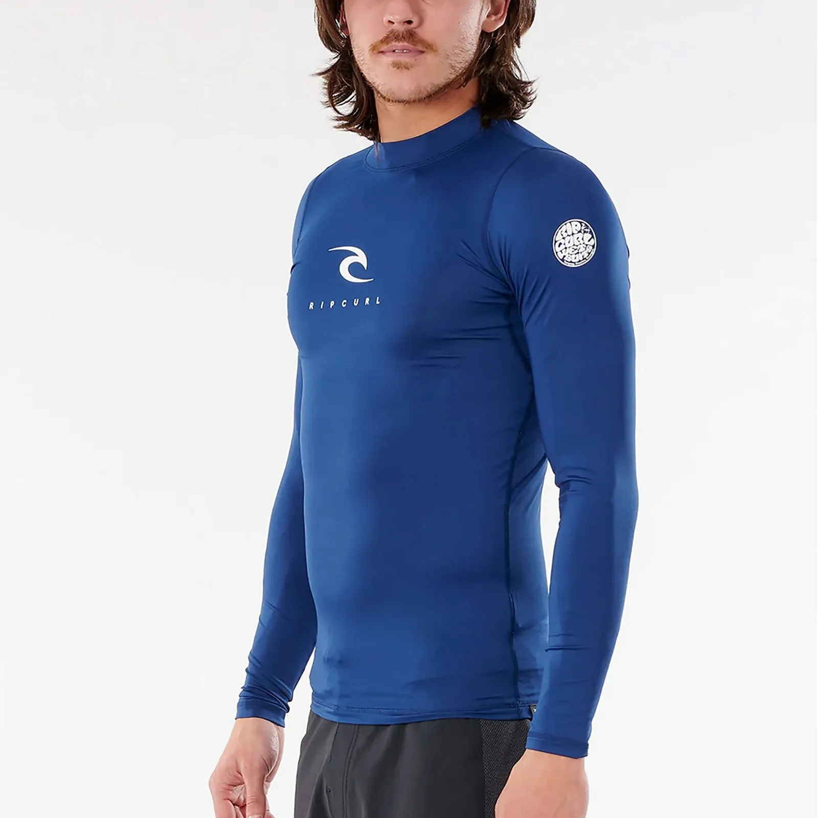 Rip Curl Mens Corps Long Sleeve Rash Vest T-Shirt