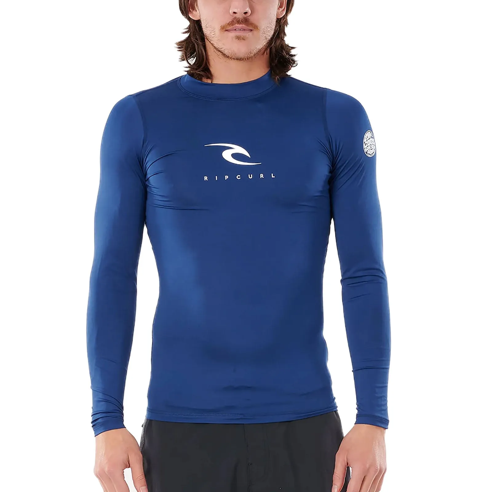 Rip Curl Mens Corps Long Sleeve Rash Vest T-Shirt