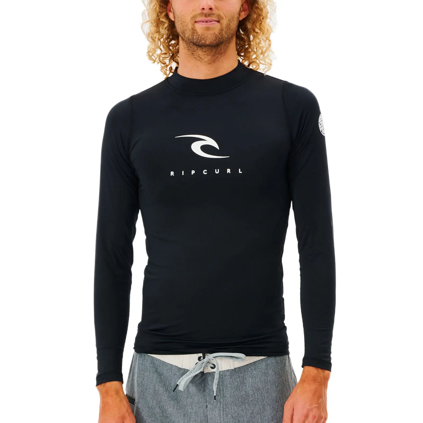 Rip Curl Mens Corps Long Sleeve Rash Vest T-Shirt