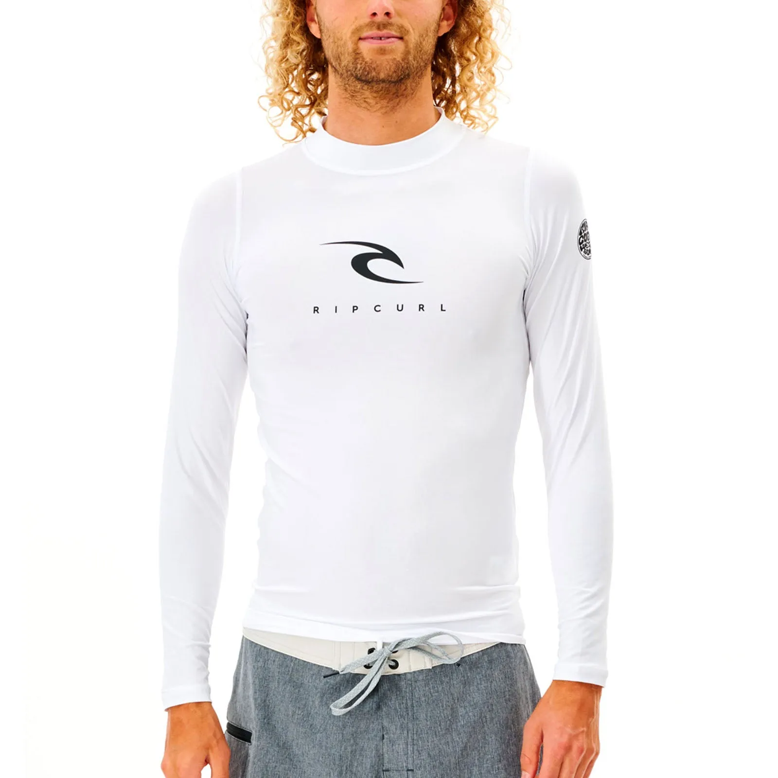 Rip Curl Mens Corps Long Sleeve Rash Vest T-Shirt