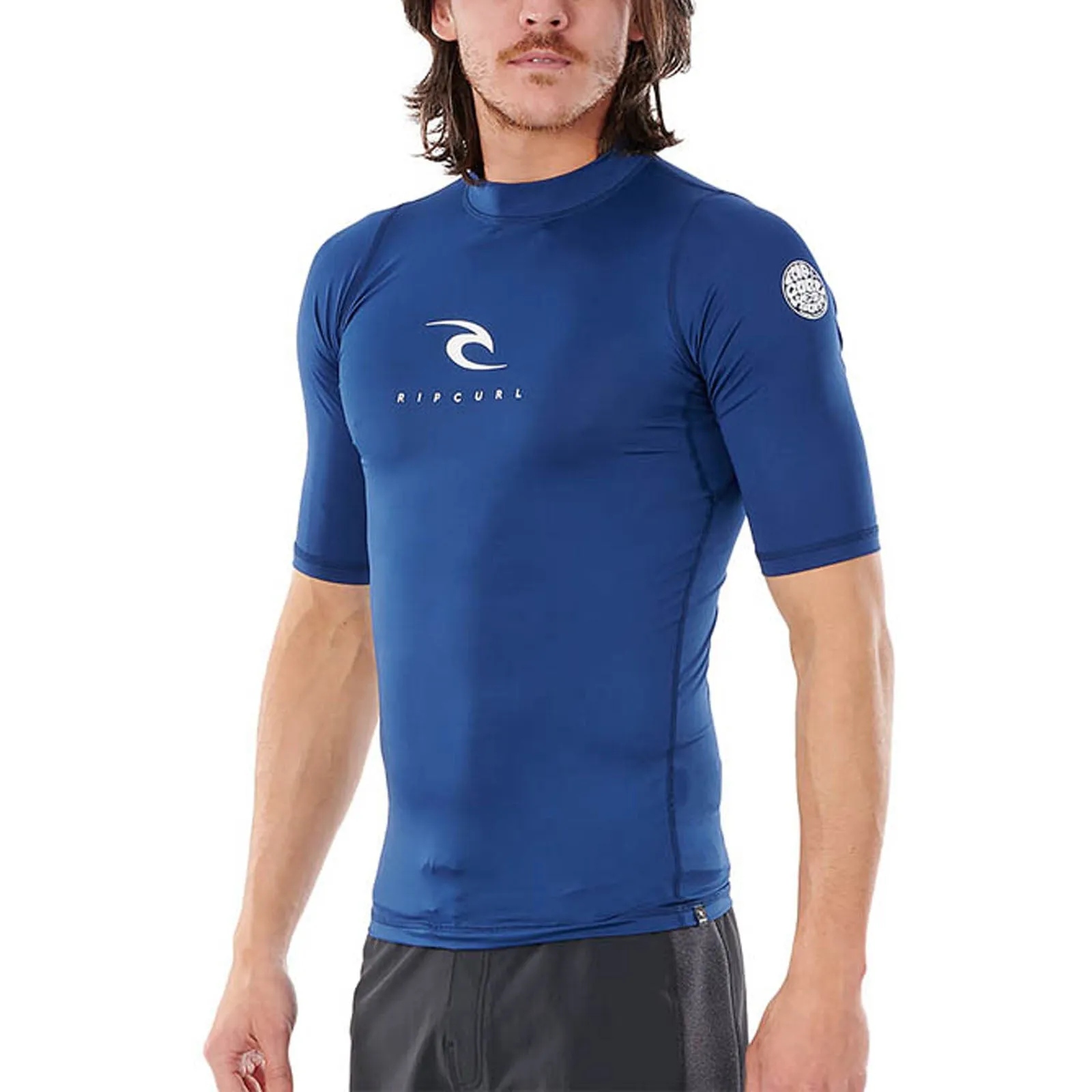 Rip Curl Mens Corps Short Sleeve T-Shirt Rash Vest