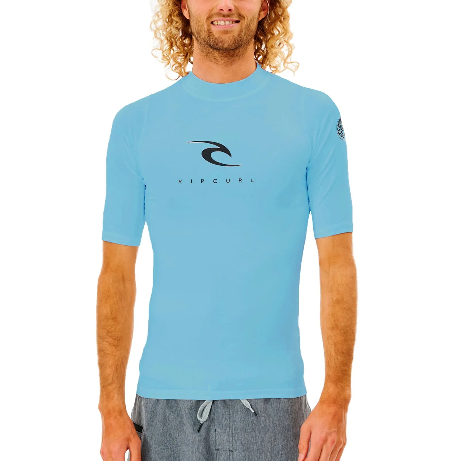 Rip Curl Mens Corps Short Sleeve T-Shirt Rash Vest