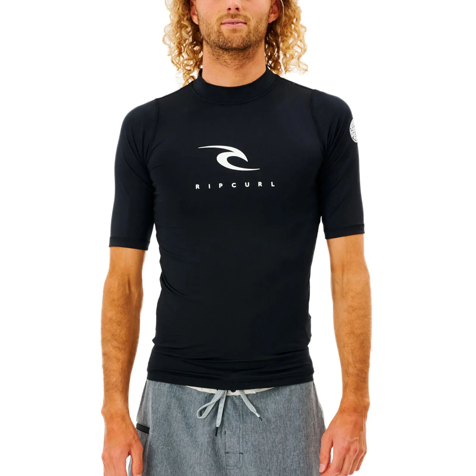 Rip Curl Mens Corps Short Sleeve T-Shirt Rash Vest