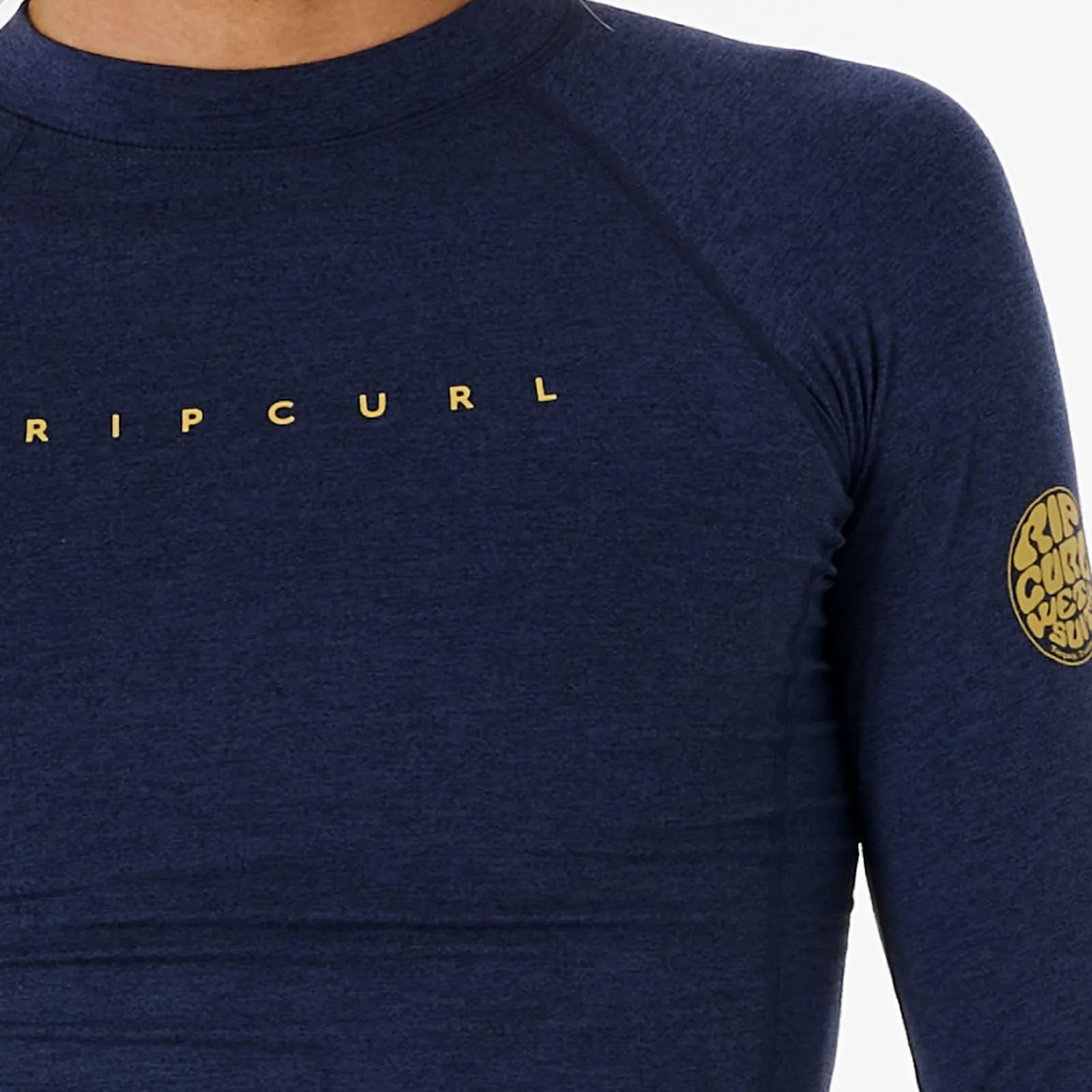 Rip Curl Mens Dawn Patrol Perf Long Sleeve UV Protect T-Shirt Rash Vest