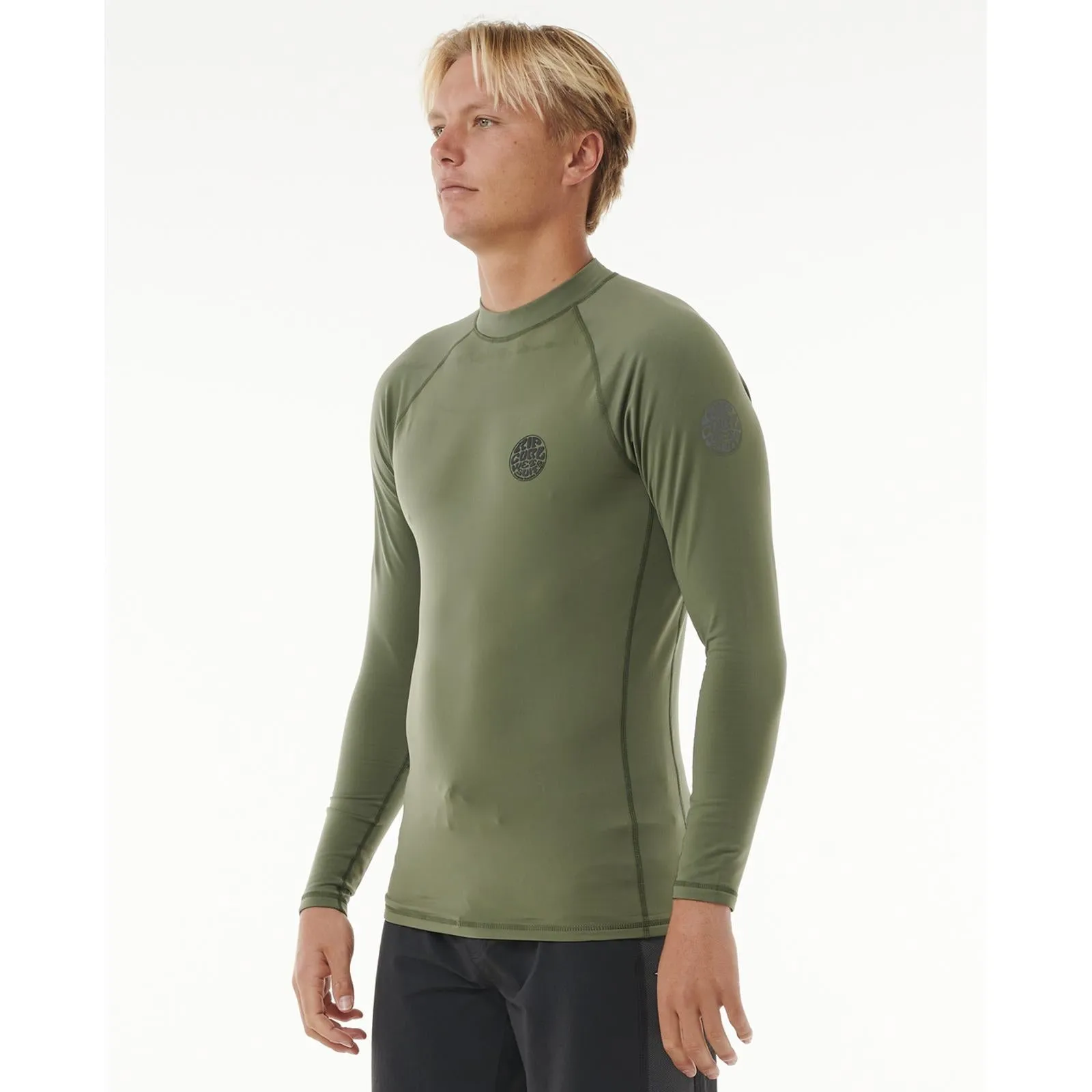 Rip Curl Mens Icons Long Sleeve Rash Vest