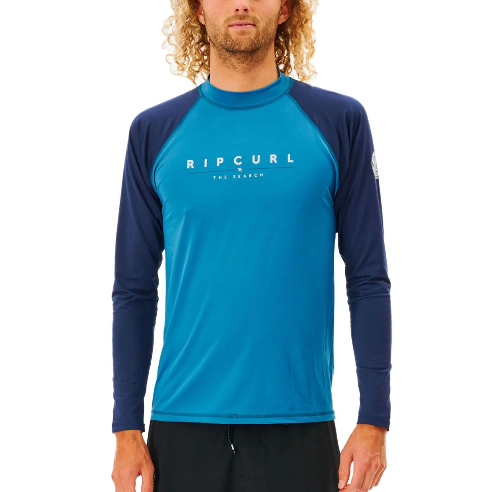 Rip Curl Mens Shockwaves Long Sleeve Rash Vest