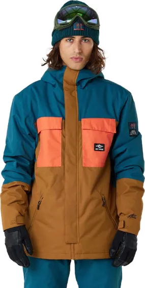 Rip Curl Men's Pinnacle 10k/10k Jacket Blue Green | Buy Rip Curl Men's Pinnacle 10k/10k Jacket Blue Green here | Outno