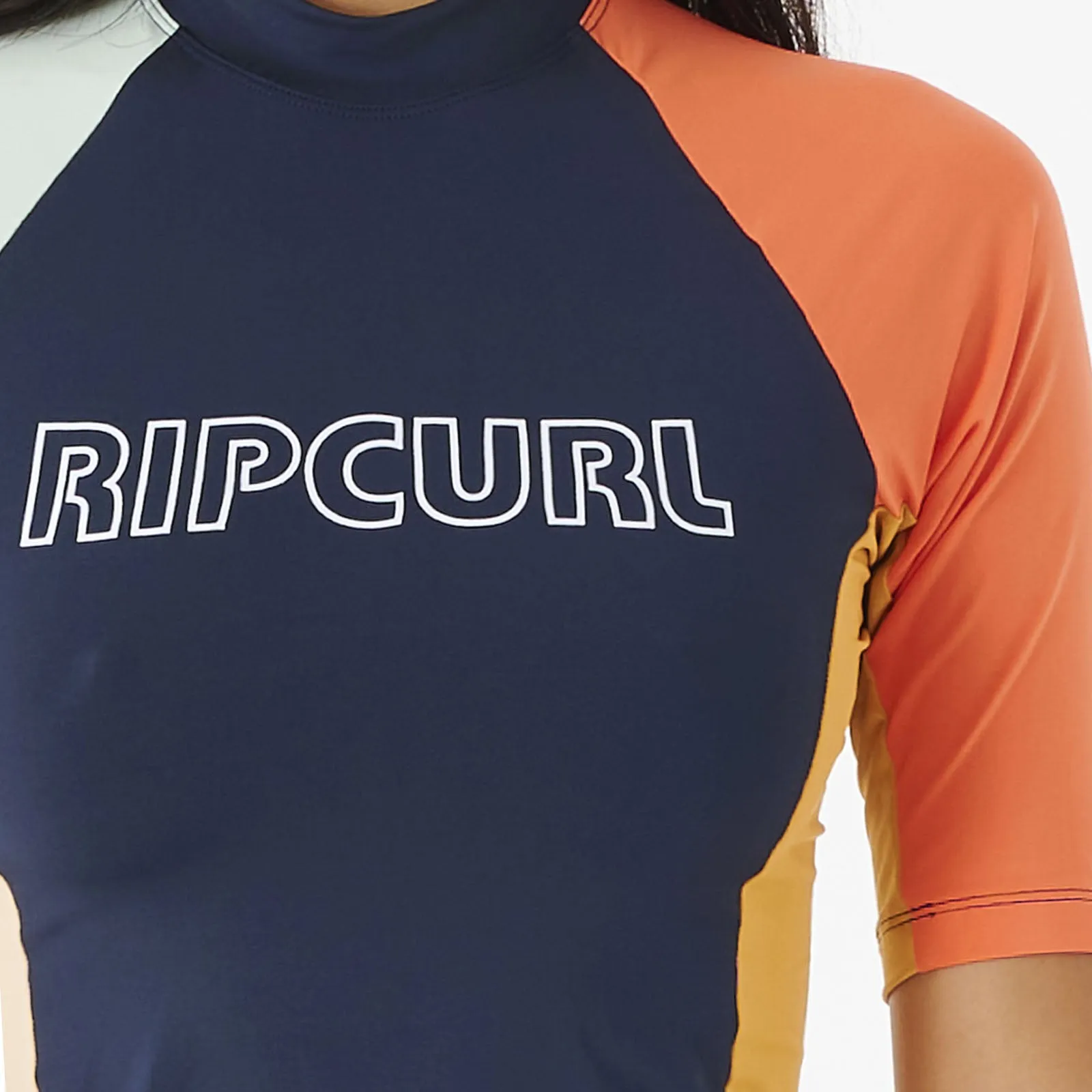 Rip Curl Womens Day Break UV Protect Rash Vest  - Navy