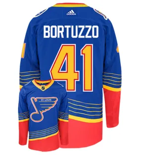 Robert Bortuzzo St Louis Blues Adidas Authentic Retro NHL Hockey Jersey     