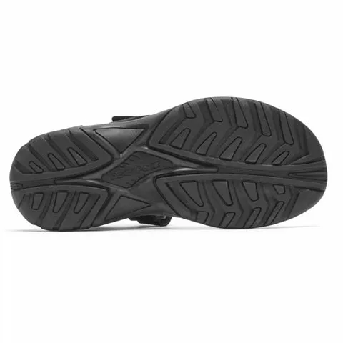 Rockport Mens Byron Quarter Strap Sandals - Black