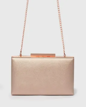 Rose Gold Jaimi Clutch Bag