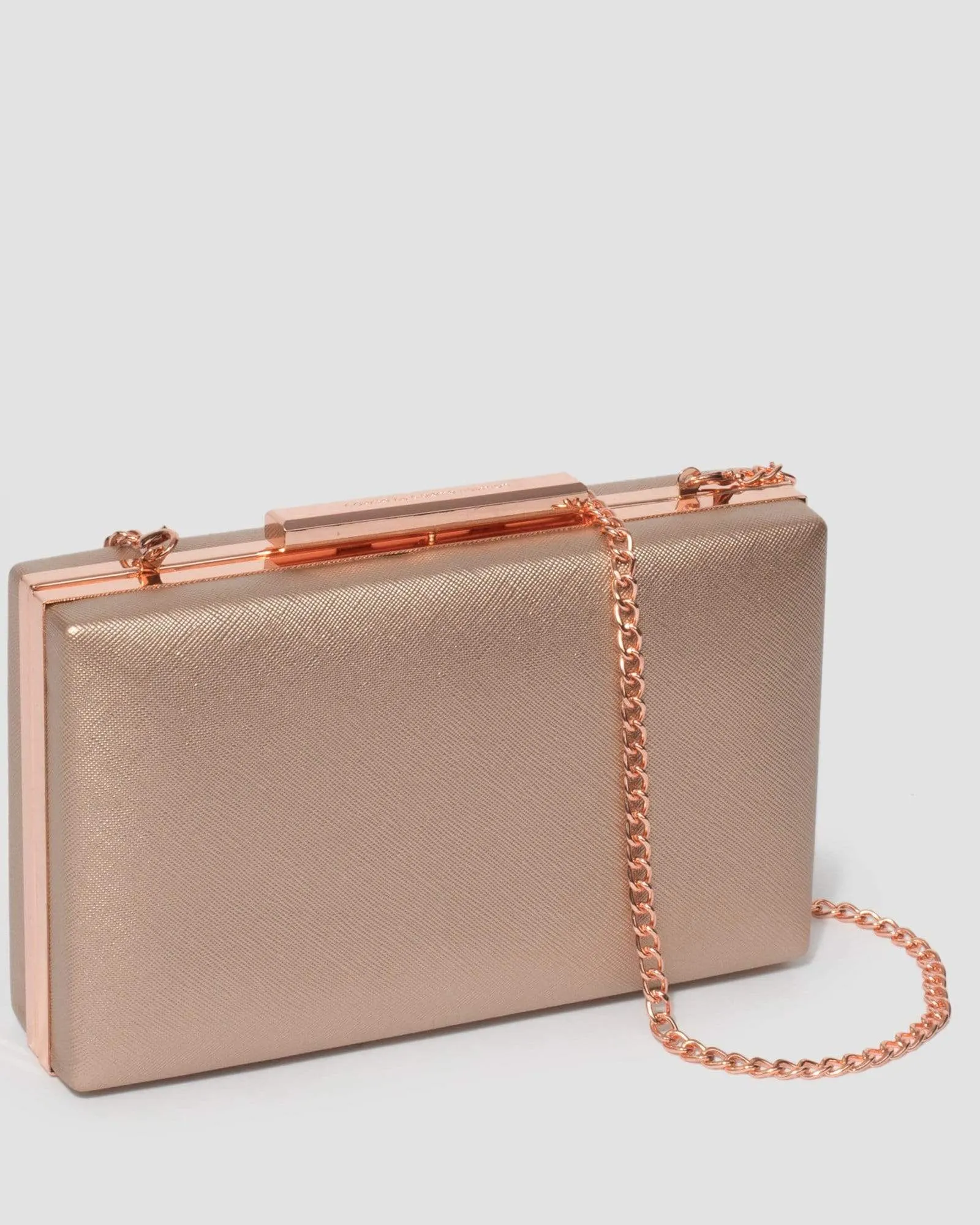 Rose Gold Jaimi Clutch Bag