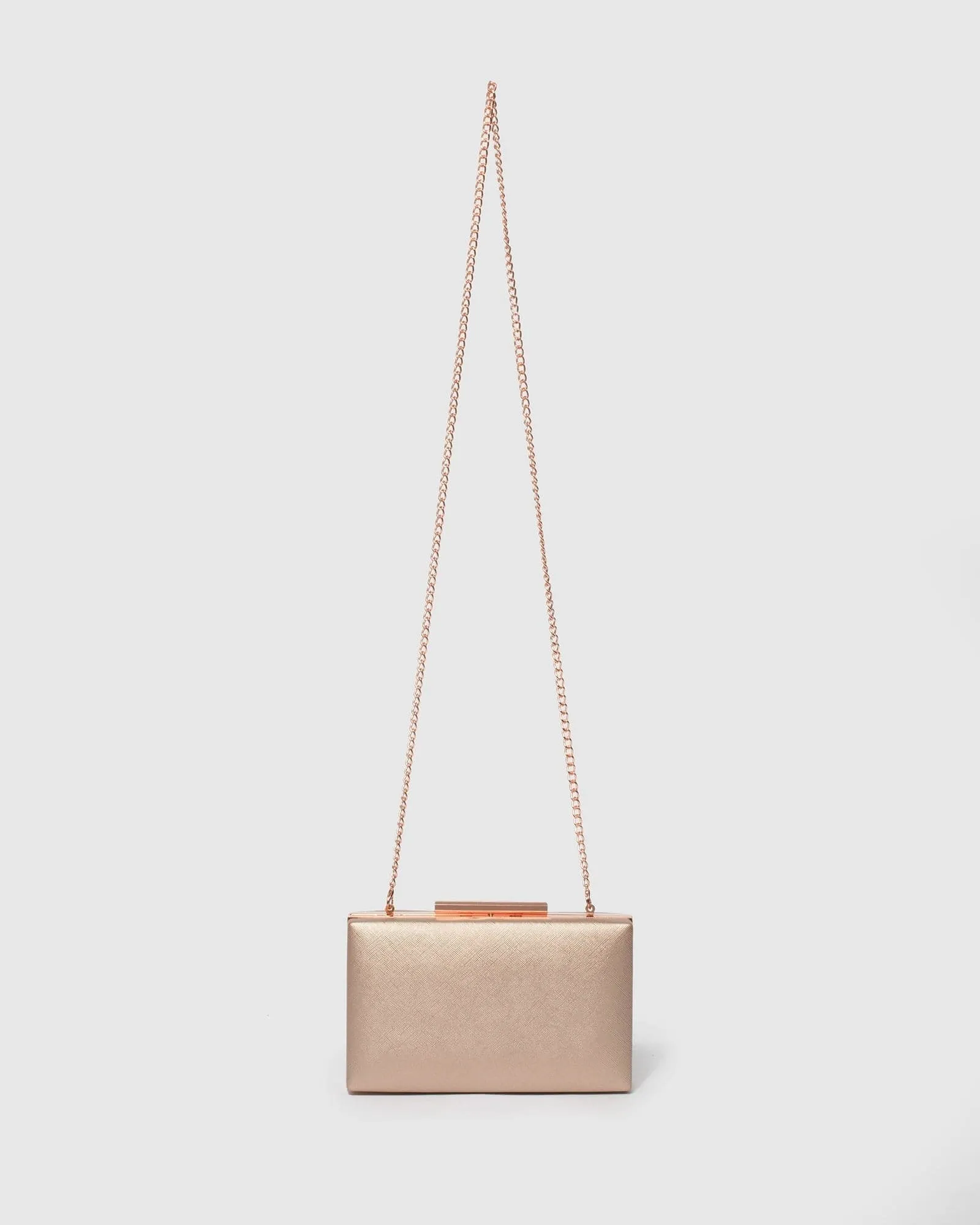 Rose Gold Jaimi Clutch Bag