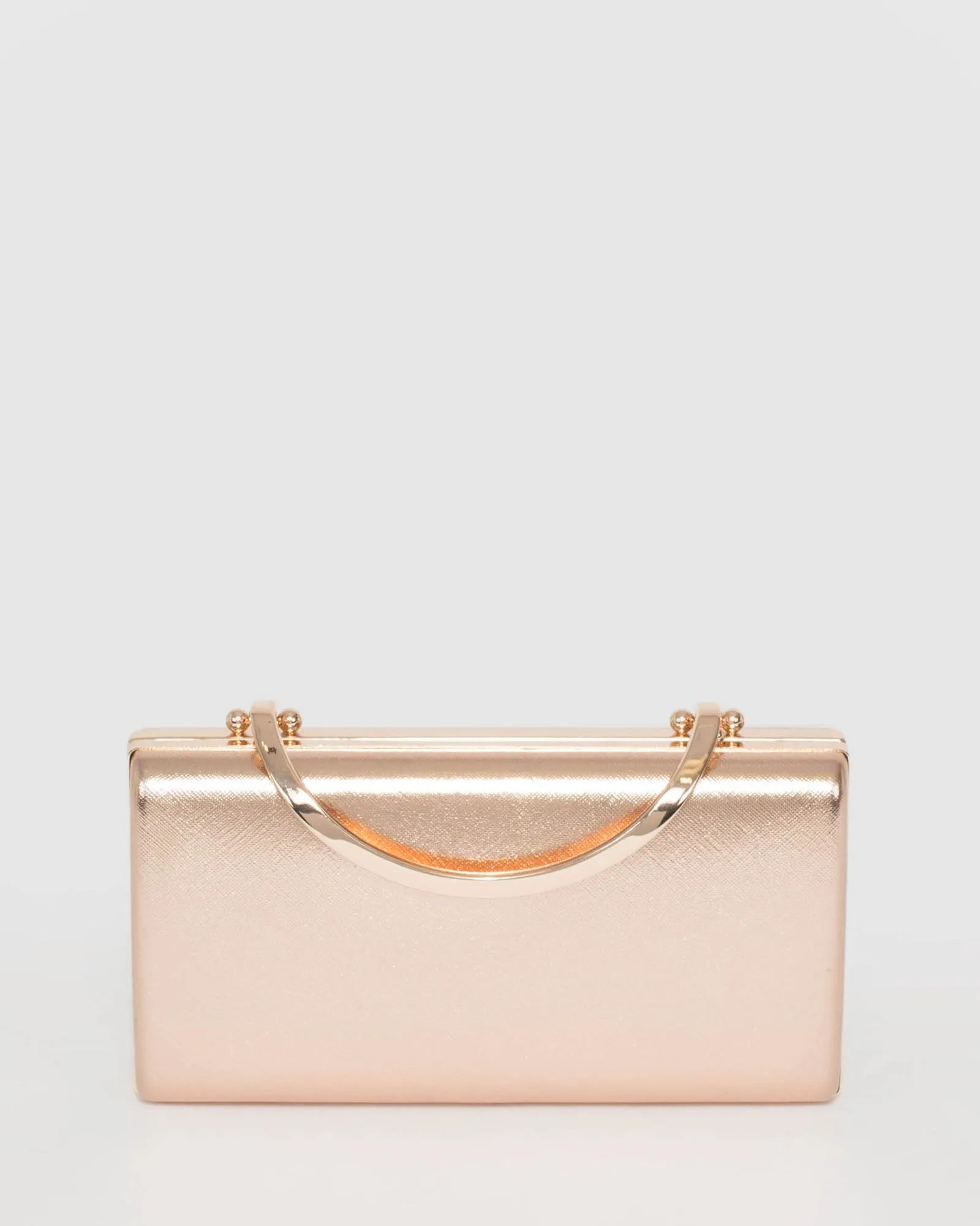 Rose Gold Lilah Clutch Bag