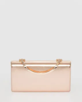 Rose Gold Lilah Clutch Bag