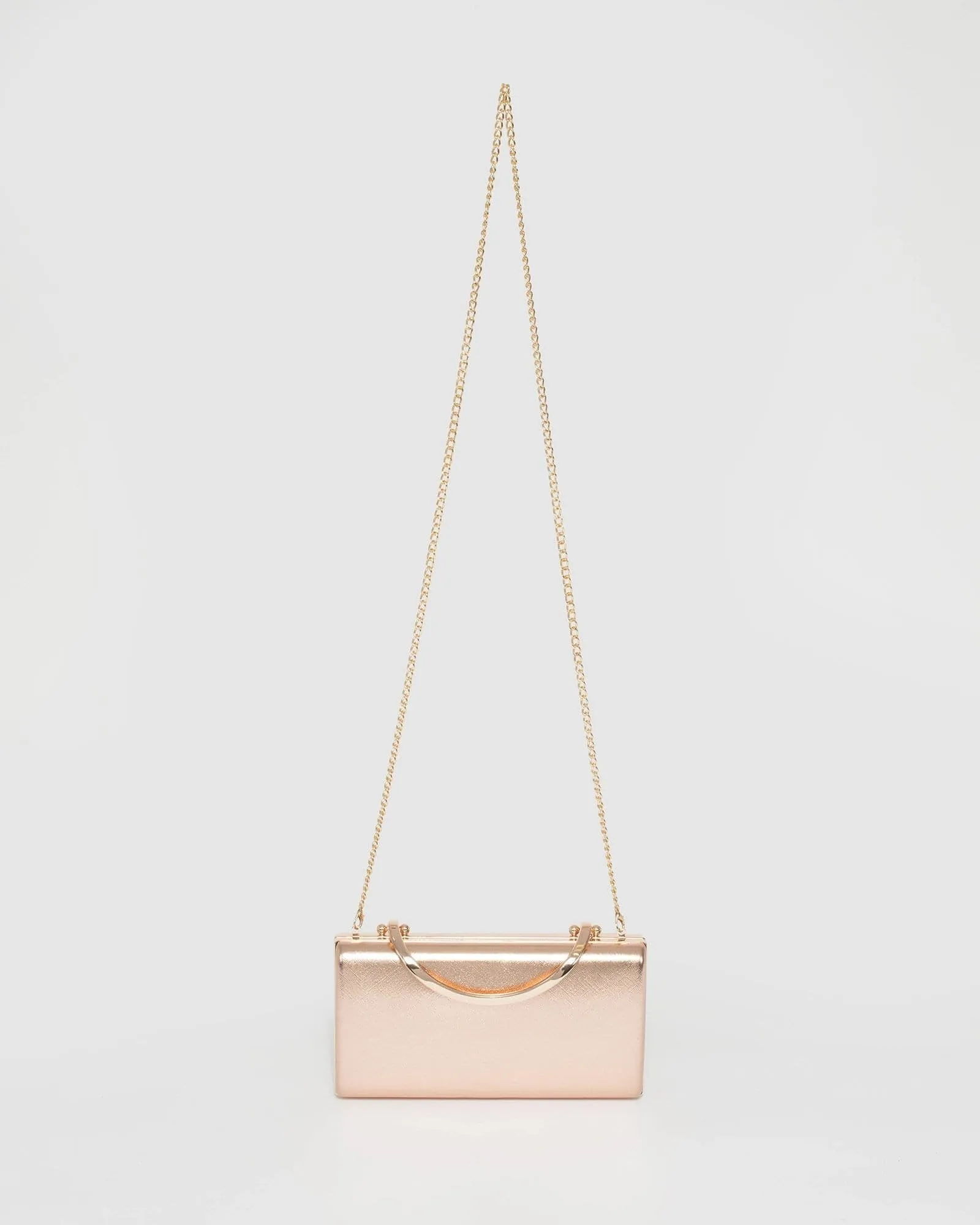 Rose Gold Lilah Clutch Bag