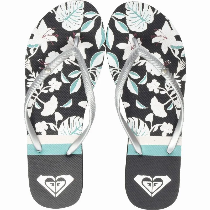 Roxy BERMUDA PRINT - SANDALS FOR WOMEN BLACK