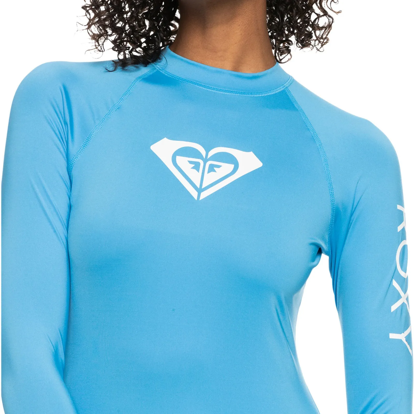 Roxy Womens Whole Hearted Long Sleeve UPF 50 Rash Vest