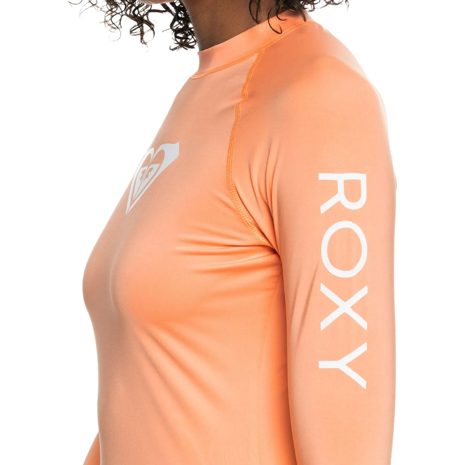 Roxy Womens Whole Hearted Long Sleeve UPF 50 Rash Vest