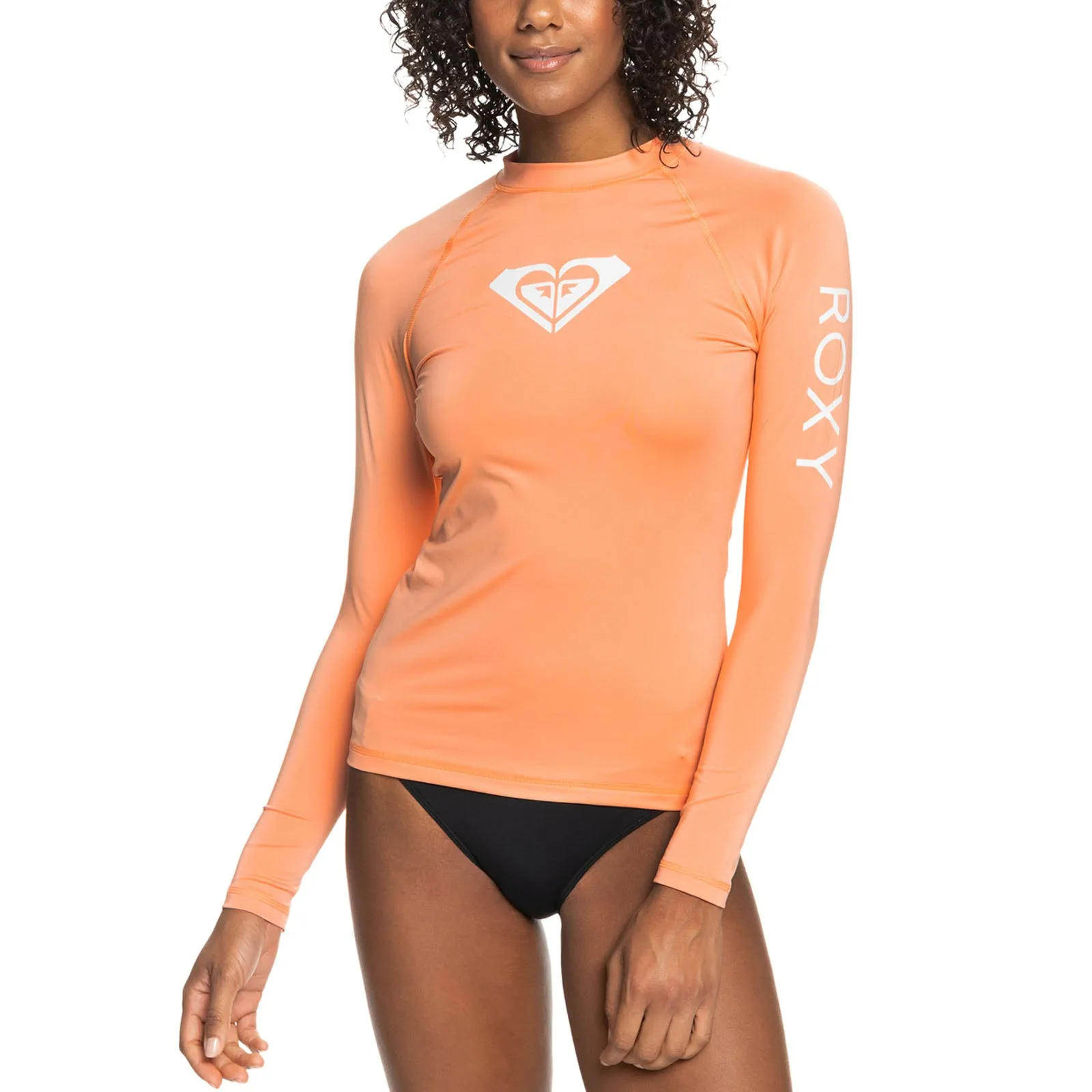 Roxy Womens Whole Hearted Long Sleeve UPF 50 Rash Vest