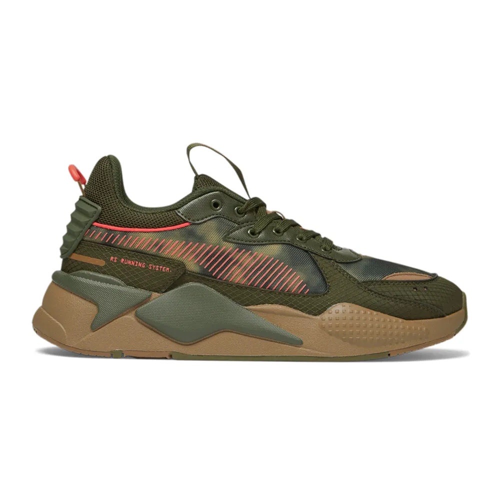 Rs-X Camo Dye Lace Up Sneakers