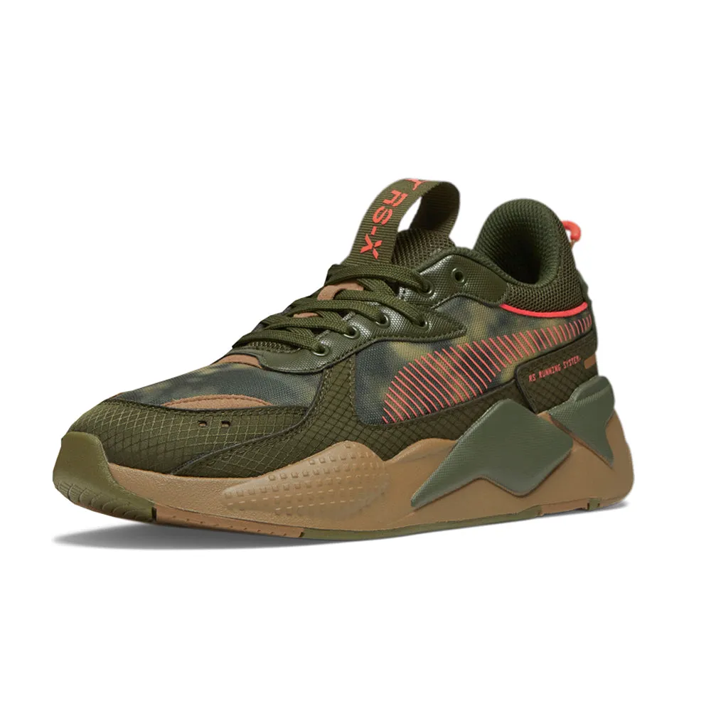 Rs-X Camo Dye Lace Up Sneakers