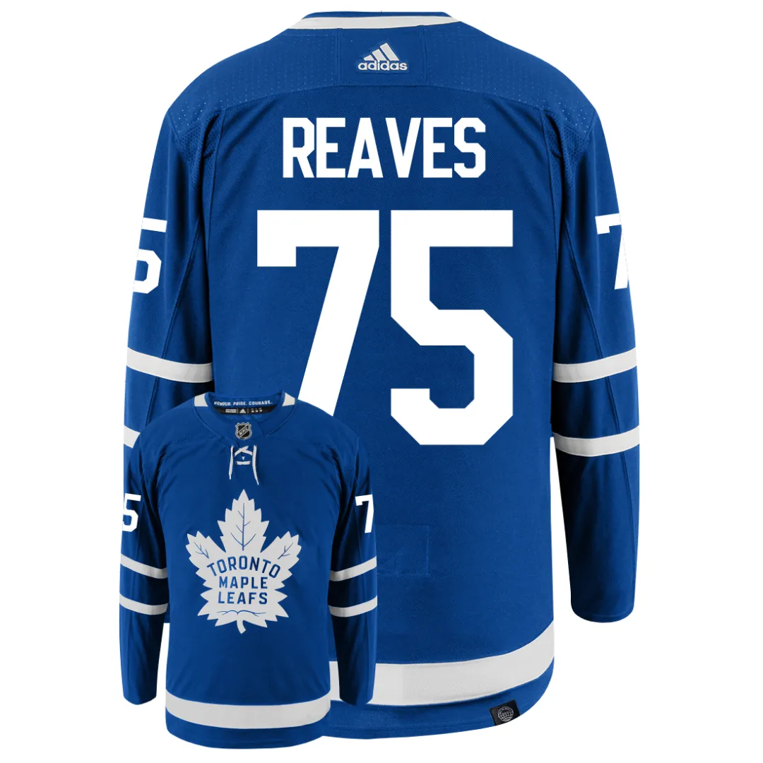 Ryan Reaves Toronto Maple Leafs Adidas Primegreen Authentic NHL Hockey Jersey     