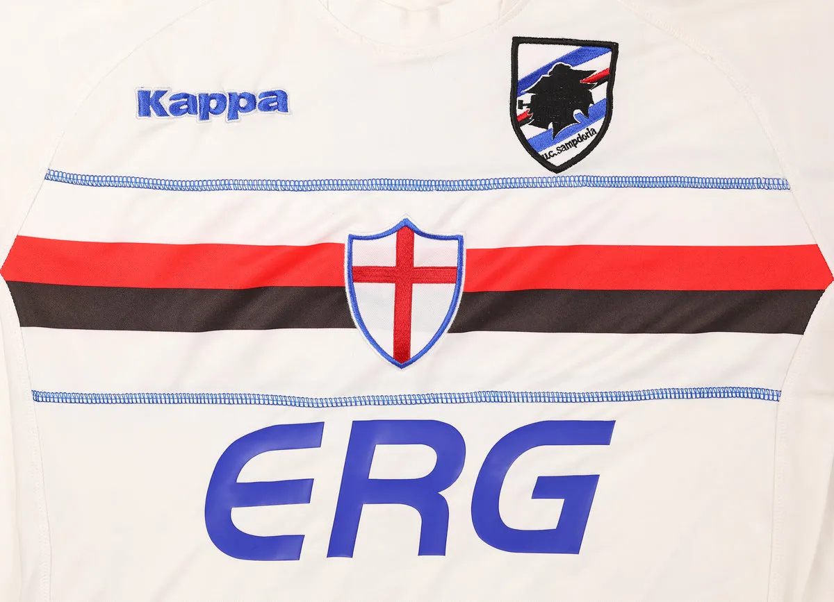 Sampdoria Diana 2004 Away Football Shirt - White - L