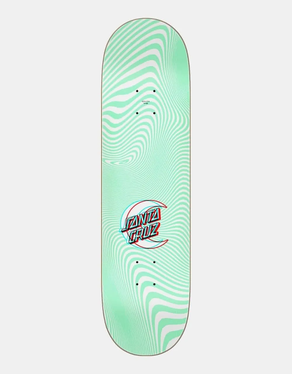 Santa Cruz Delfino Tarot Anaglyph Skateboard Deck - 8.25