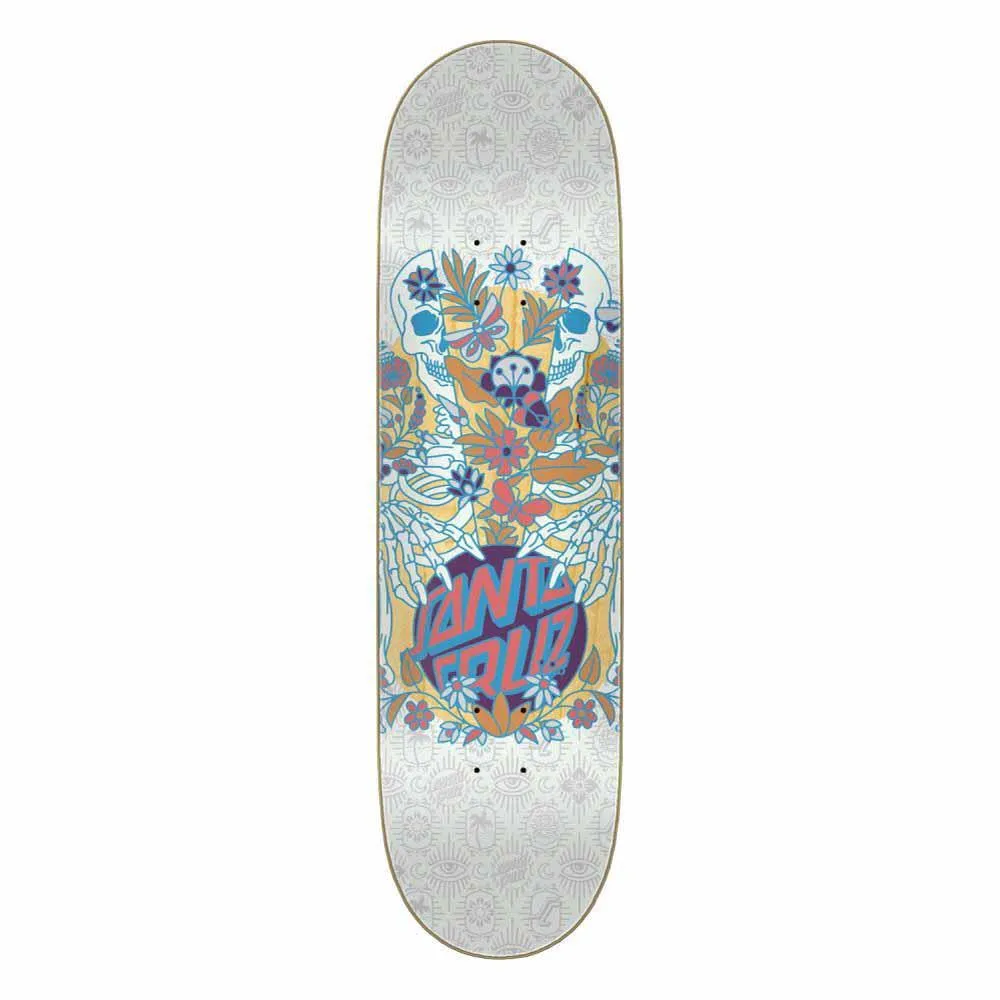 Santa Cruz Skateboard Deck Sage 7Ply Birch White/Multi 8.5