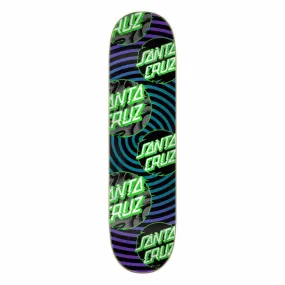 Santa Cruz Skateboard Deck Vivid Multi Dot 7Ply Birch Purple/Green/Blue 8