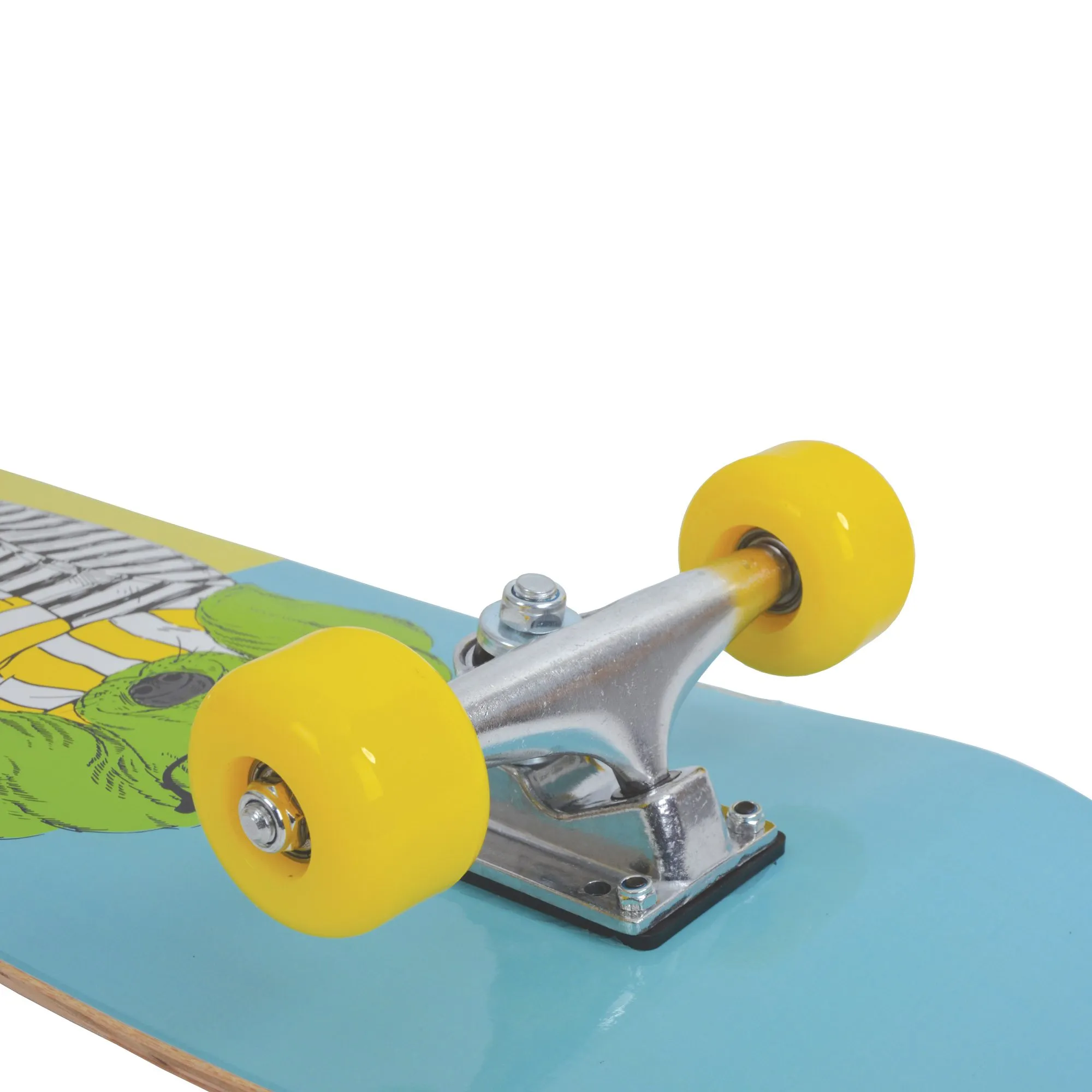 Schildkr\u00f6t Fun Sports - Kicker 31 Skateboard green dog