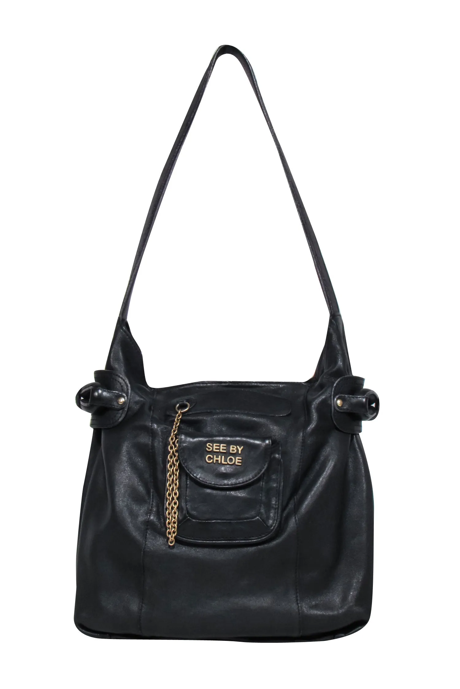 See by Chloe - Black Leather Shoulder Bag