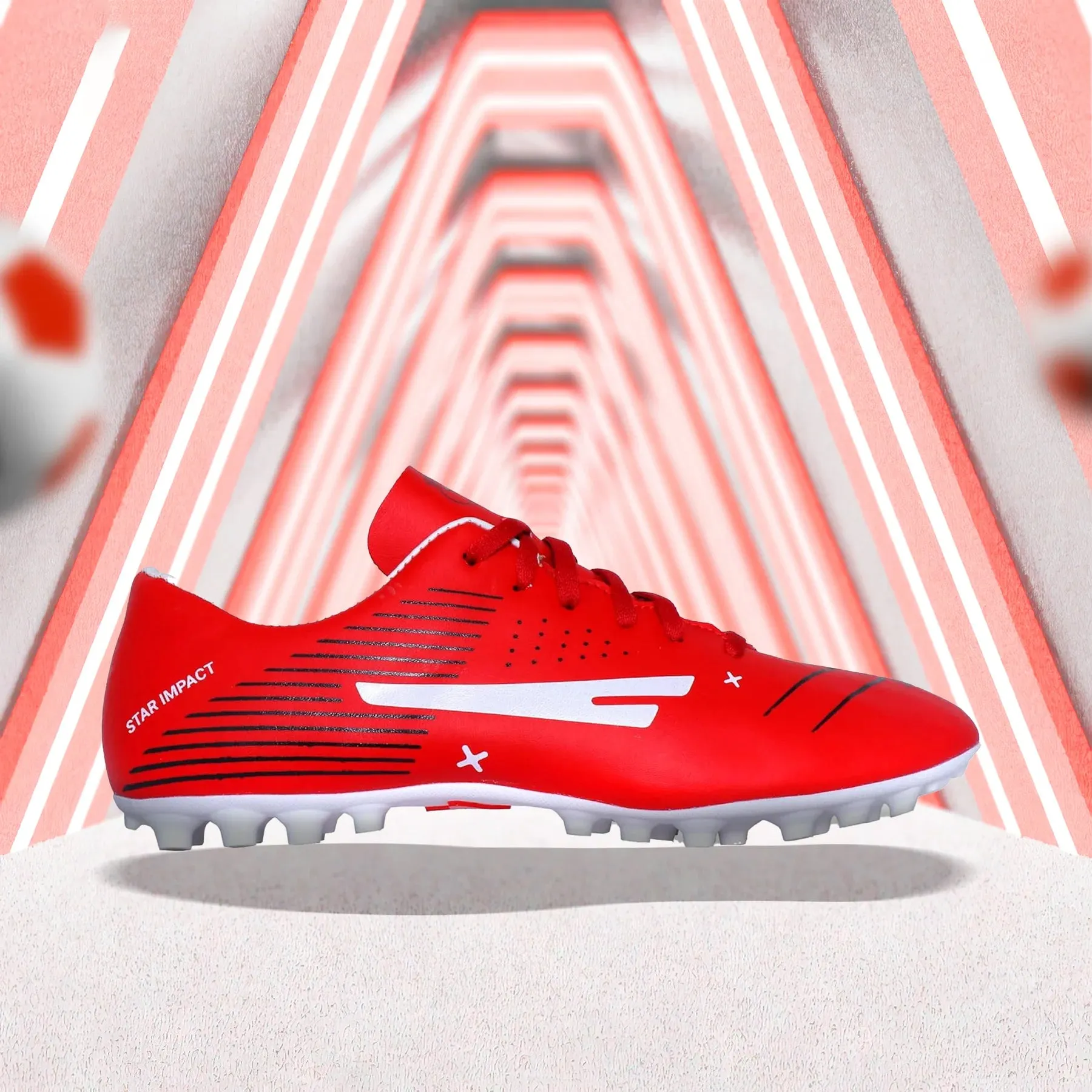 Sega Primer Football Shoes (Red)