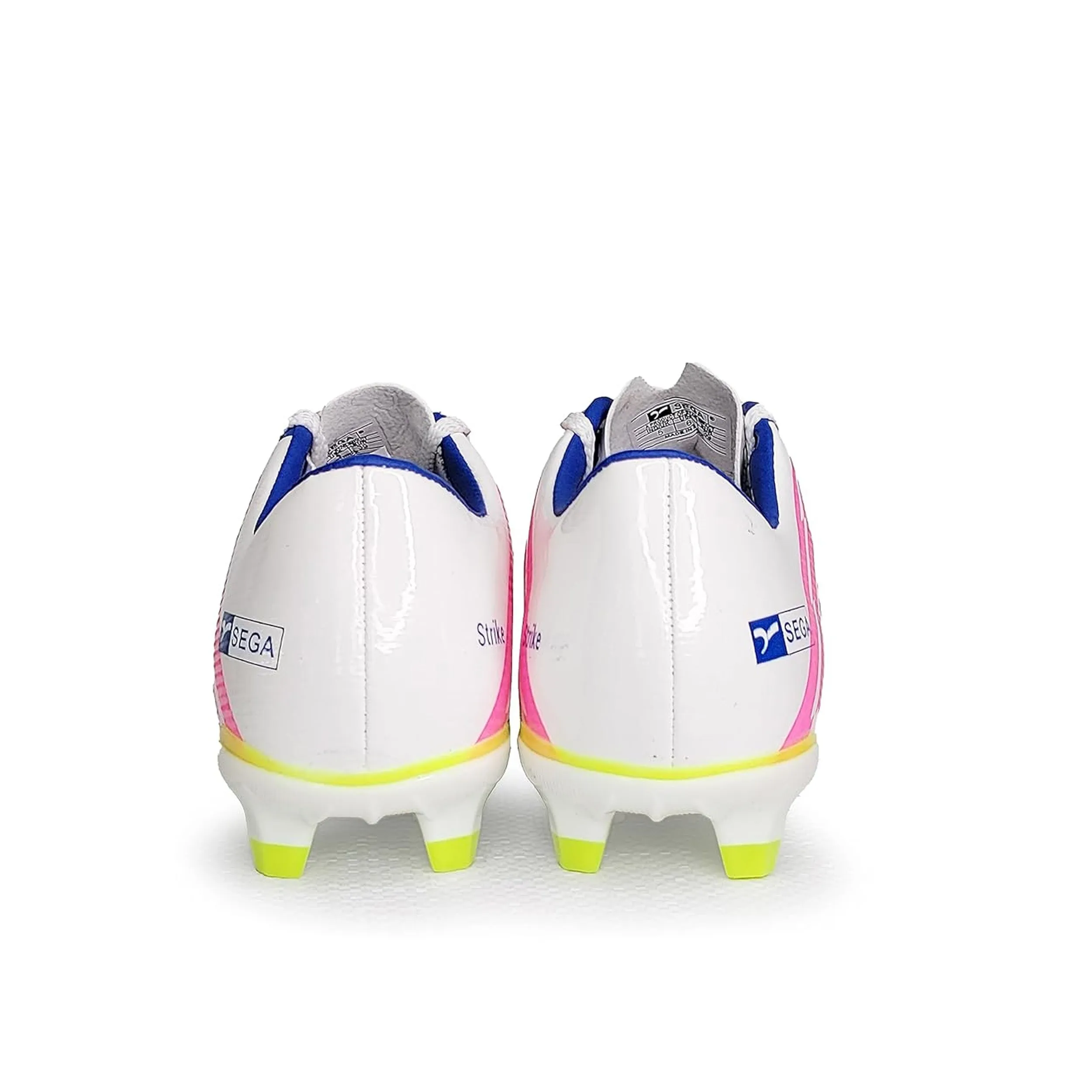 Sega Strike Football Shoes (White/Pink)