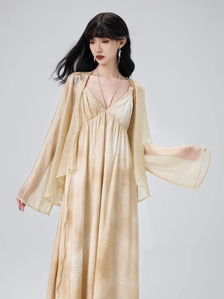 Sheer Gown Cardigan