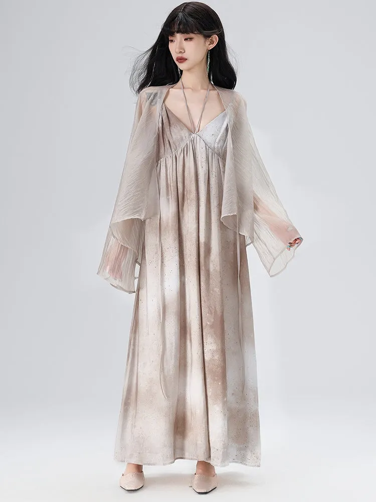 Sheer Gown Cardigan